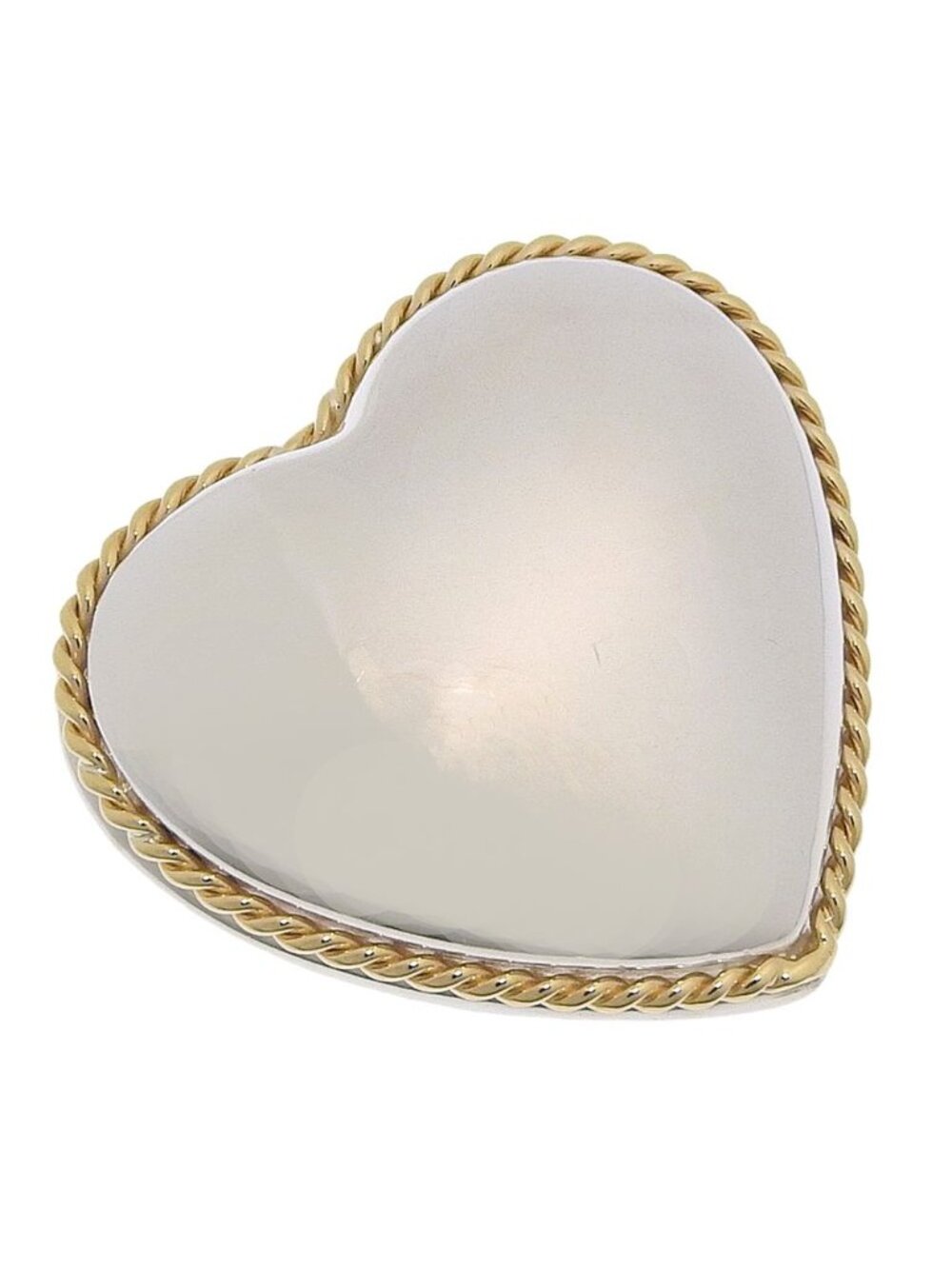 Tiffany & Co & Heart 925 Sterling Silver Brooch